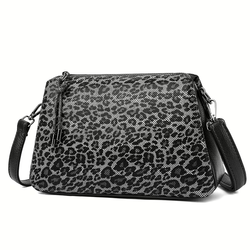 アニマルプリント ショルダーバッグ